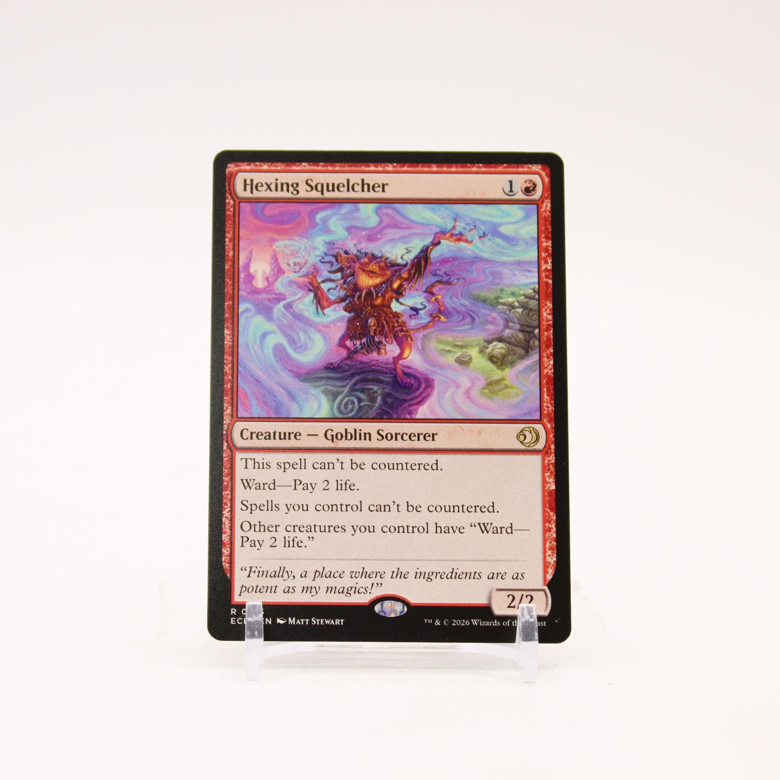Hexing Squelcher - 145 Lorwyn Eclipsed Rare Magic - NM