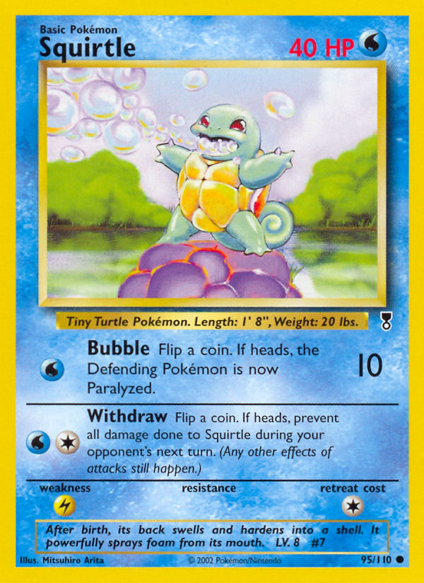 Squirtle - 95/110 Legendary Collection Common Pokemon - NM