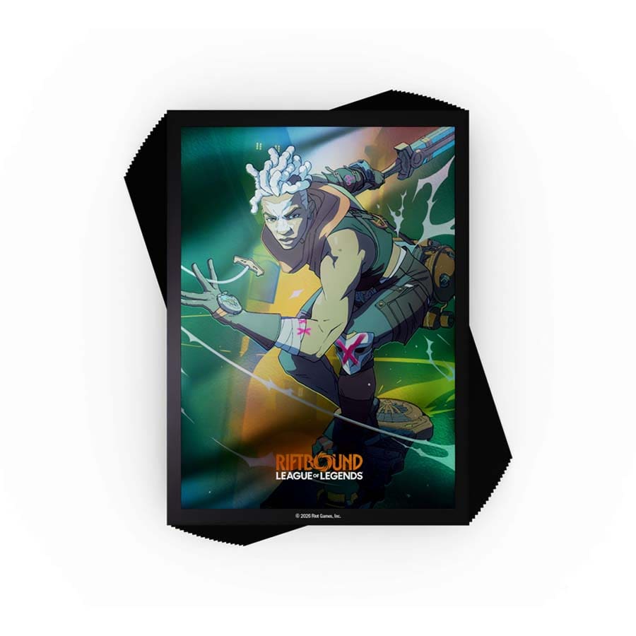 Riftbound: Radiance League of Legends Card Sleeves - Ekko, Boy Who Shattered Time (100)