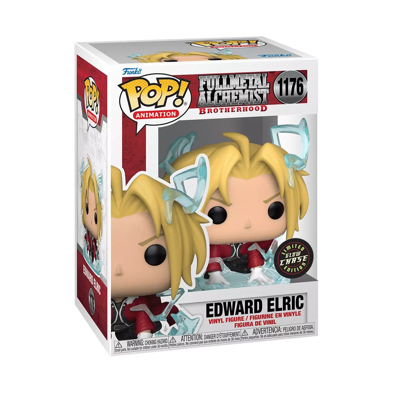 Funko Pop - Fullmetal Alchemist Vinyl Figure - Edward Elric Glow CHASE 1176