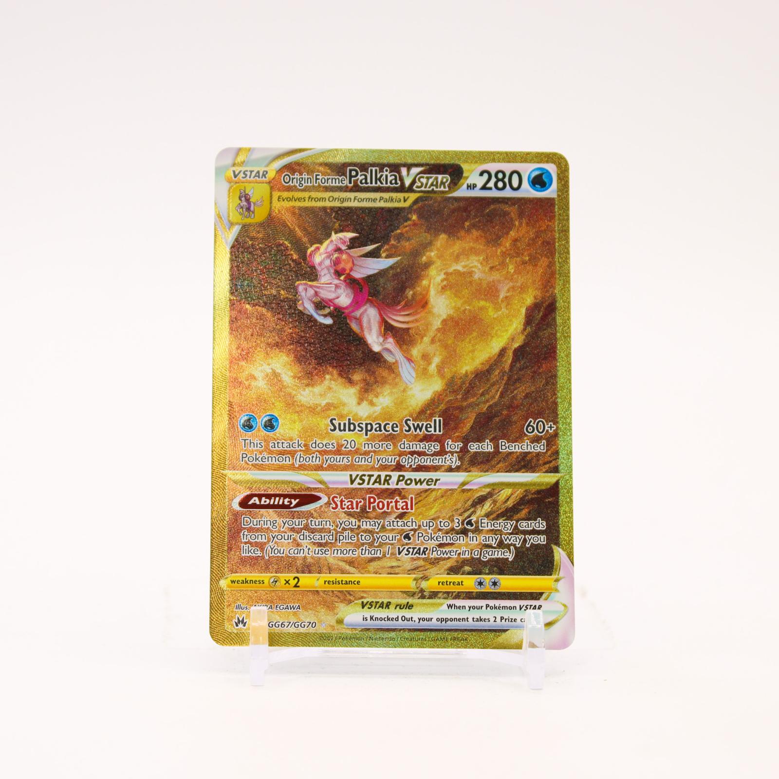 Origin Forme Palkia VSTAR - GG67/GG70 Crown Zenith Galarian Gallery Pokemon - NM/MINT