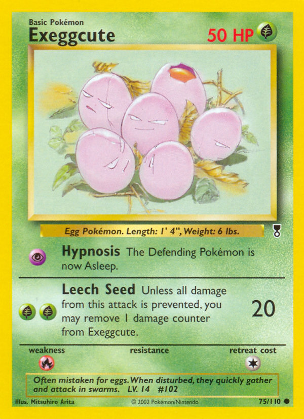 Exeggcute - 75/110 Legendary Collection Common Pokemon - NM
