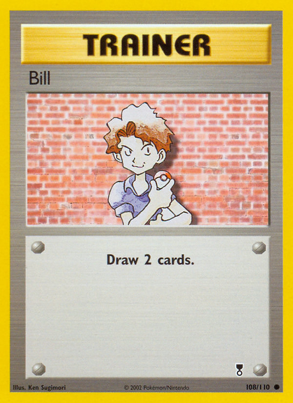 Bill - 108/110 Legendary Collection Common Pokemon - NM