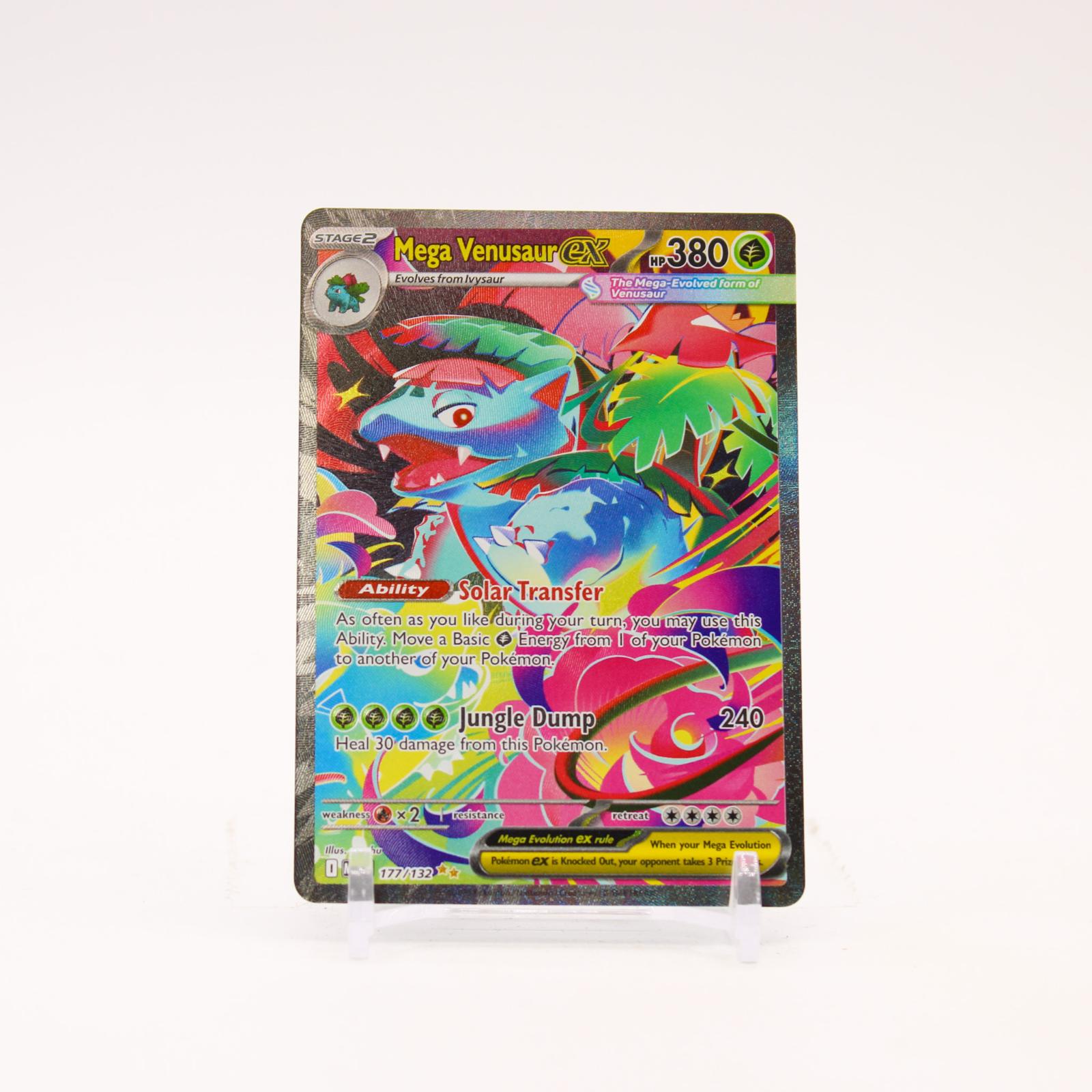 Mega Venusaur ex - 177/132 Mega Evolution Special Illustration Pokemon - NM