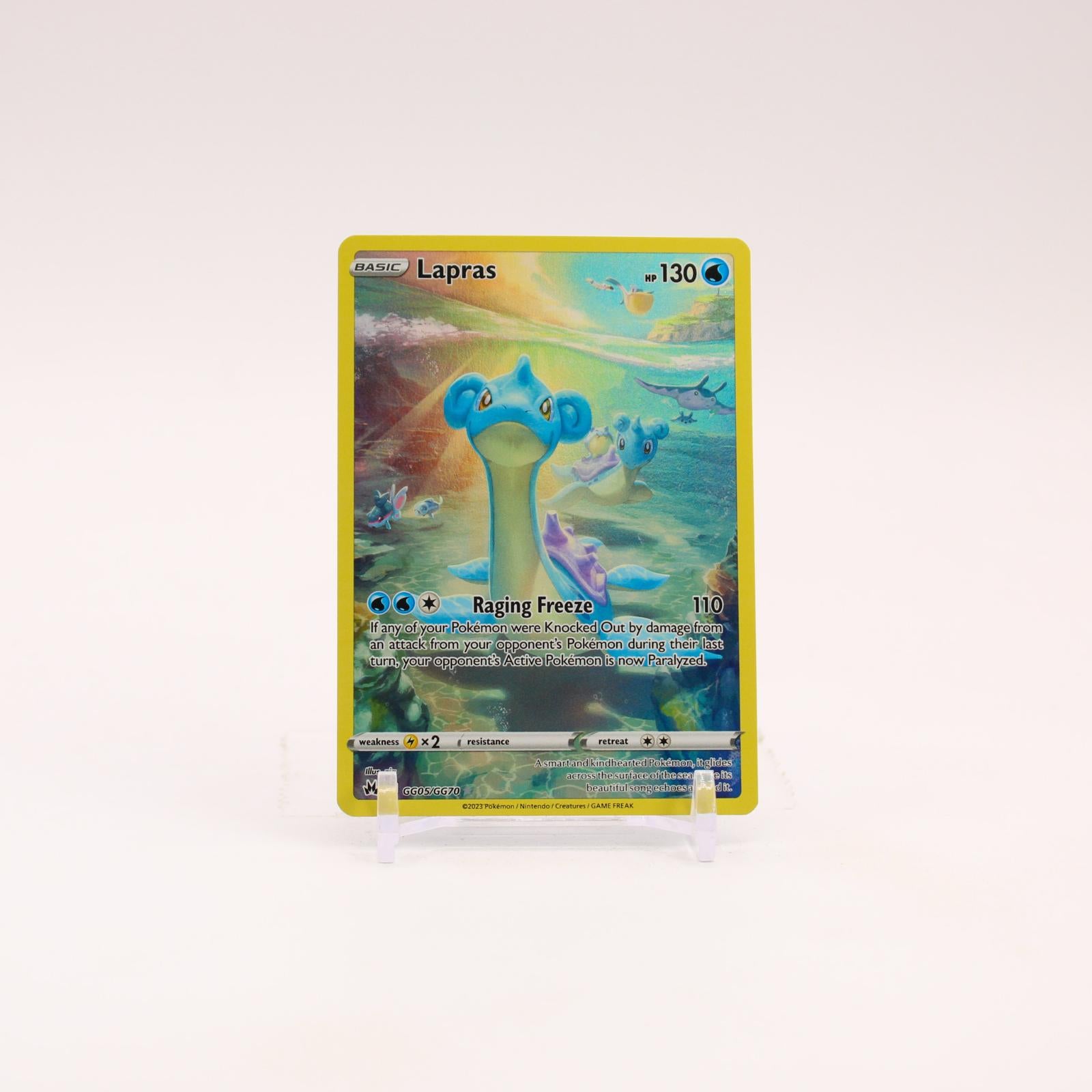 Lapras - GG05/GG70 Crown Zenith Galarian Gallery Pokemon - NM