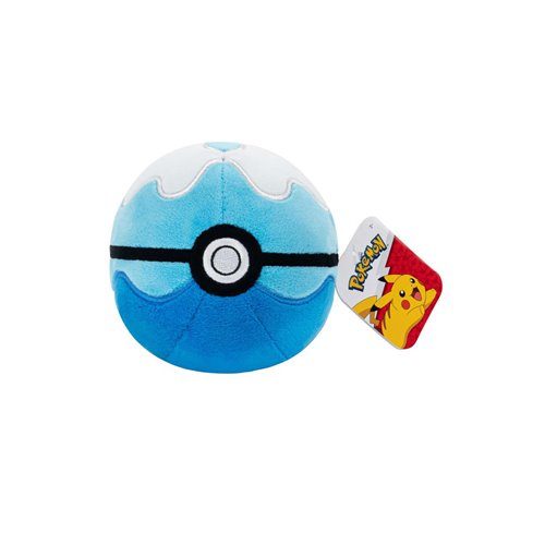 Pokemon Poke Ball Plush - Officially Licensed 5 Inch - Dive Ball