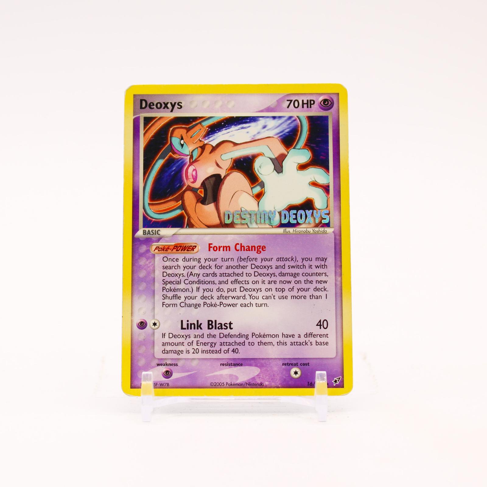 Deoxys - 16/107 Deoxys Movie Promo Pokemon - MP/HP