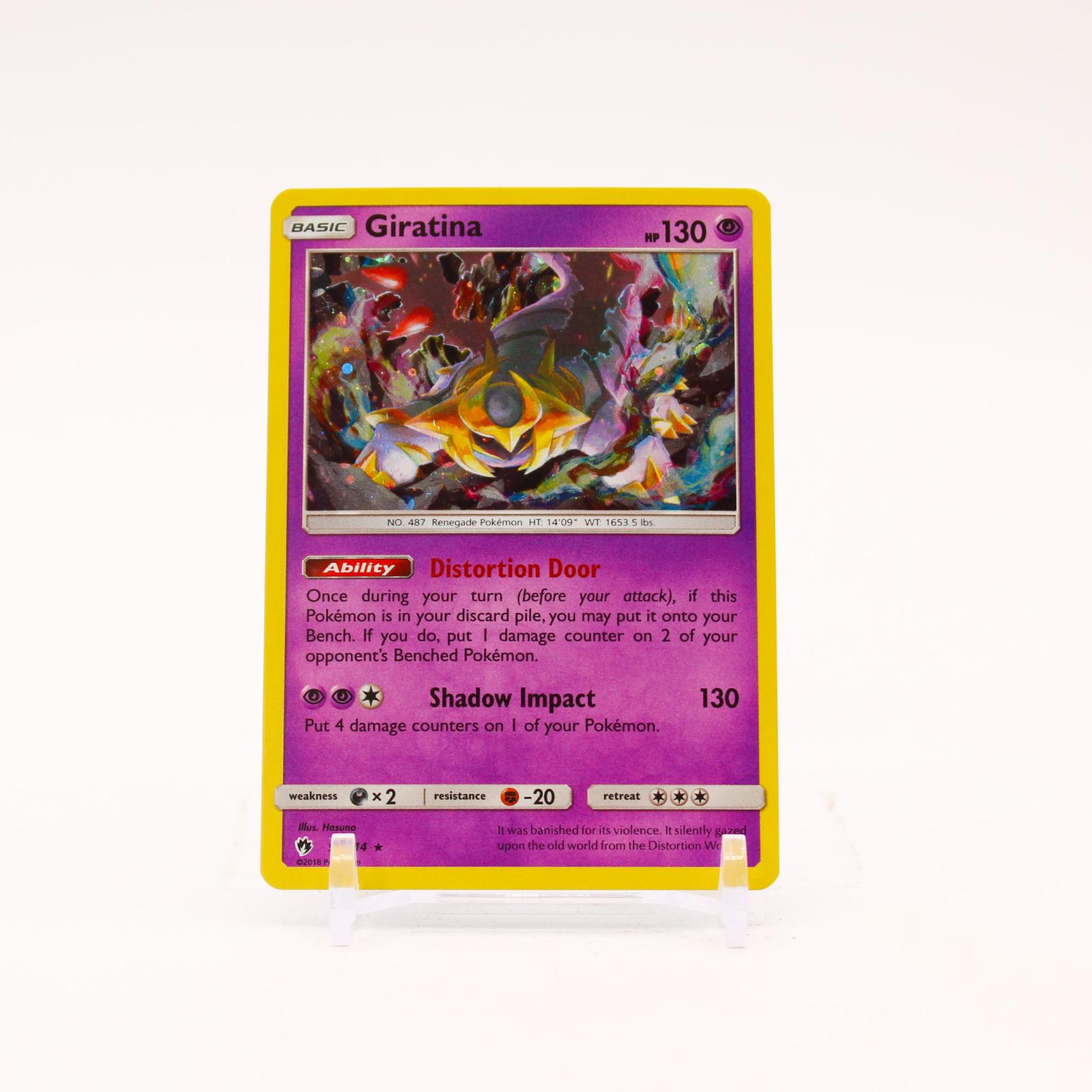 Giratina - 97/214 Lost Thunder Cosmos Holo Promo Pokemon - NM/LP