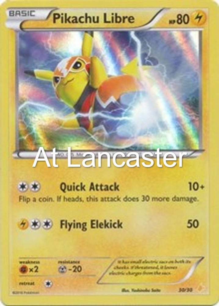Pikachu Libre (30 - 30/30 XY Trainer Kit: Pikachu Libre & Suicune Common Pokemon - LP (Lanc)