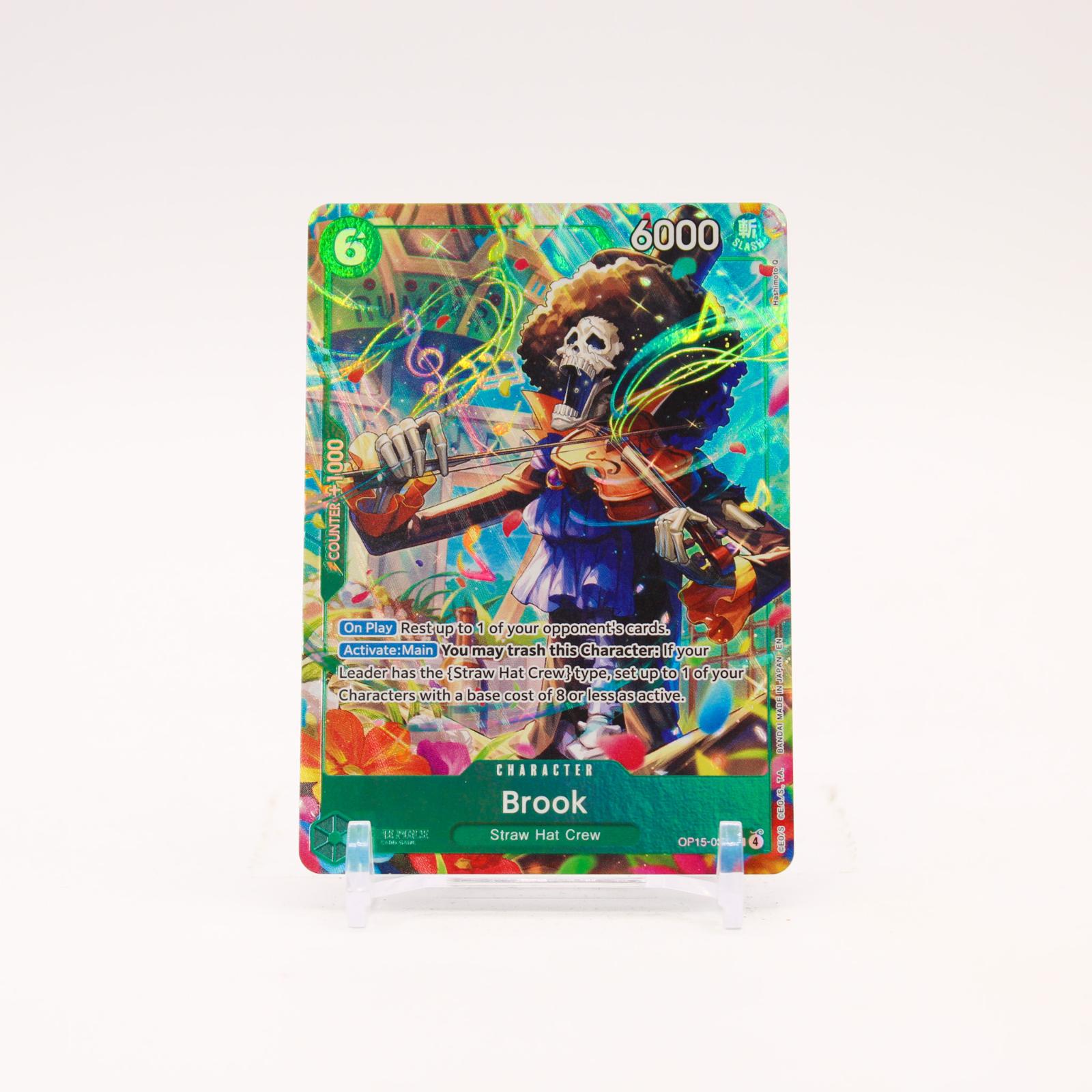 Brook Alternate Art - OP15-032 Adventure on Kami's Island Foil SR One Piece - NM