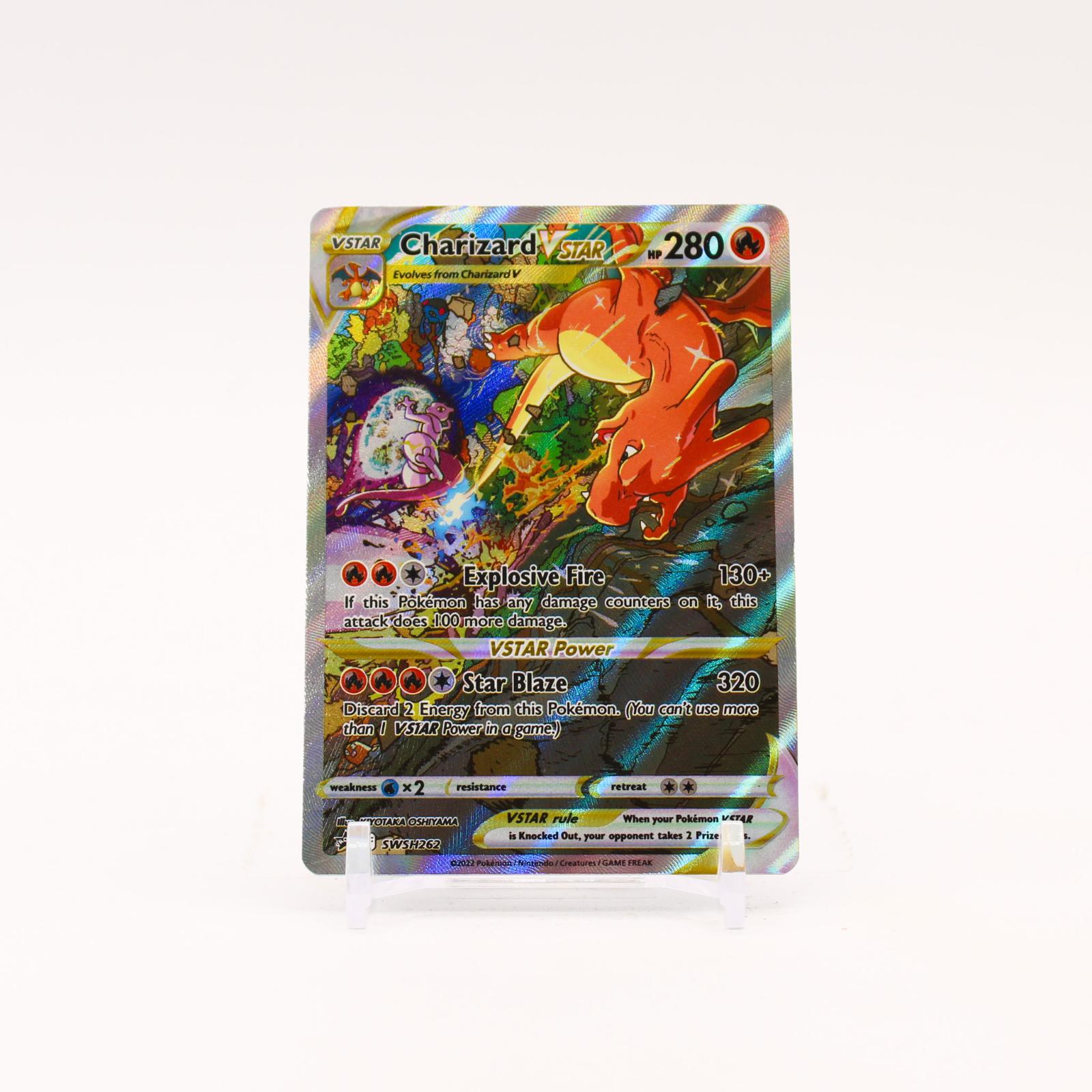 Charizard VSTAR - SWSH262 Sword & Shield Holo Alternate Art Promo Pokemon - MP