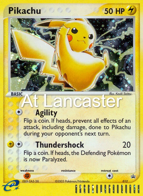 Pikachu - 012 Nintendo Black Star Promos Promo Pokemon - MP/HP (Lanc)