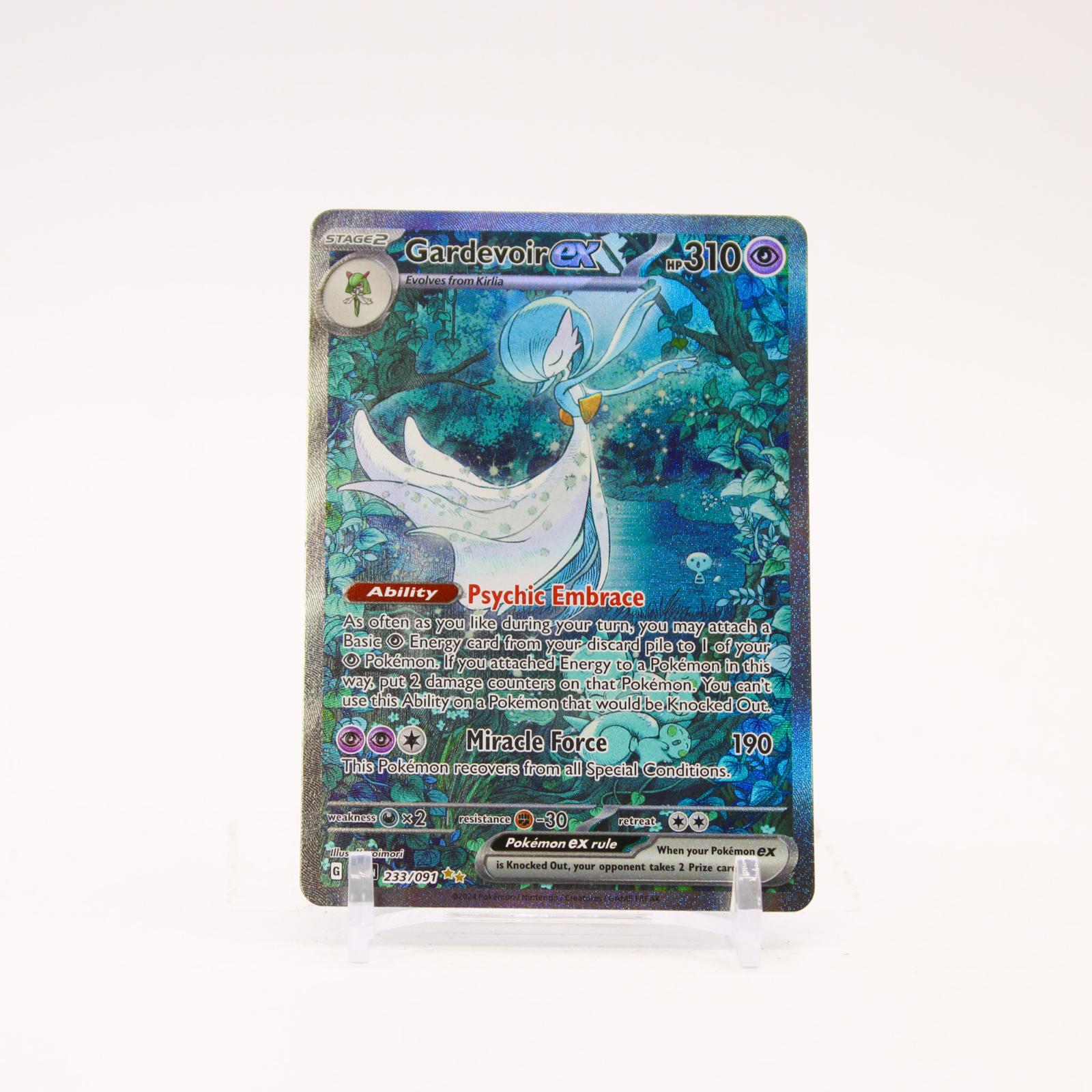 Gardevoir ex - 233/091 Paldean Fates Holo Special Illustration Pokemon - NM/LP