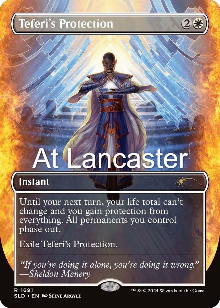 Teferi's Protection (1691) - 1691 Secret Lair Drop Series Rare Magic: The Gathering - NM (Lanc)