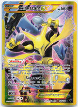Load image into Gallery viewer, Alakazam EX - 125/124 Fates Collide Secret Rare Pokemon - NM/LP

