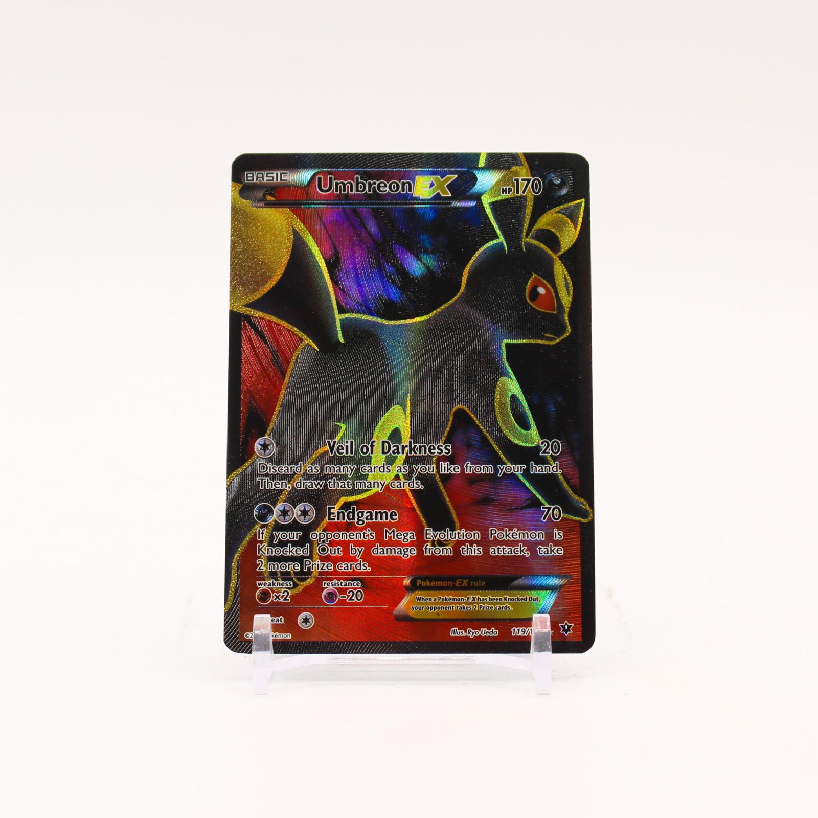 Umbreon EX - 119/124 Fates Collide Holo Full Art Pokemon - LP
