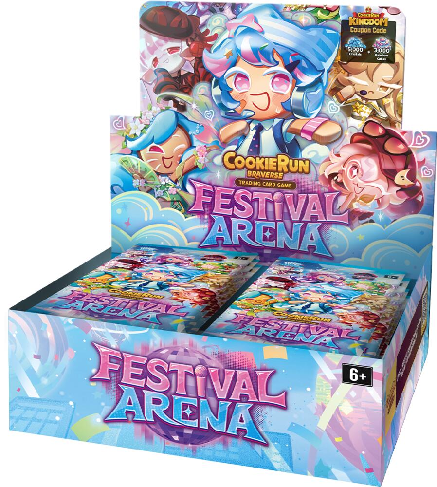 CookieRun Braverse TCG Booster Box - Festival Arena Set 6 (28 Packs)