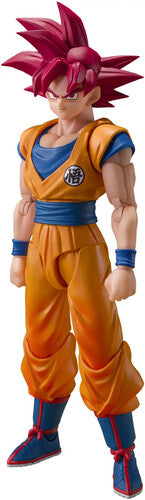 SH Figuarts - Dragon Ball Super Action Figure - Super Saiyan God Son Goku (God Aura)