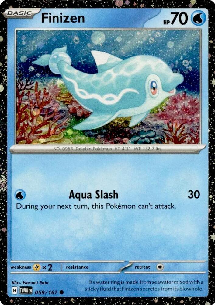 Finizen - 059/167 Cosmos Holo PROMO Pokemon - NM/MINT