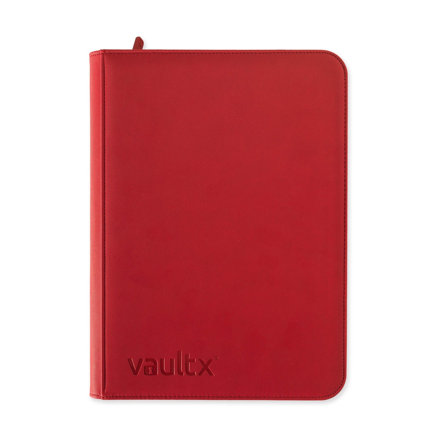 VaultX Zip Binder - Exo-Tec 9 Pocket - Red