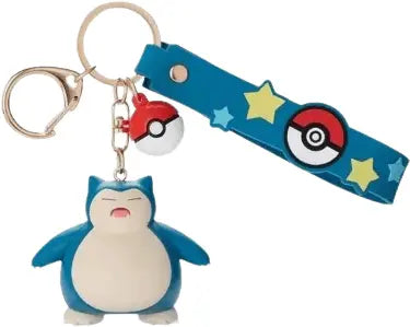 Key Chain - Pokemon Funism Snorlax with Pokeball Keychain