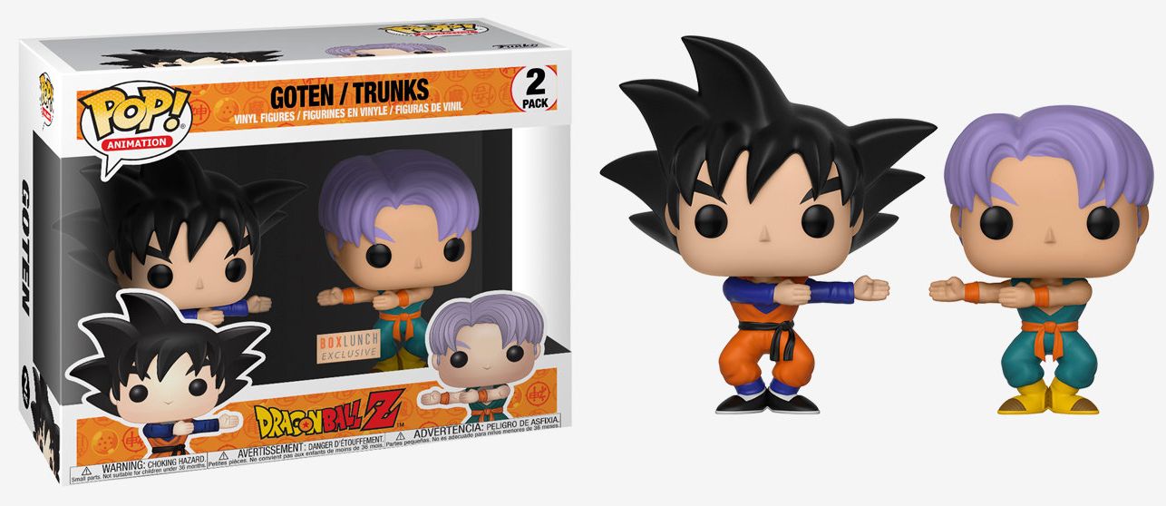 Funko Pop -  Dragonball Z Vinyl Figure - Goten & Trunks 2 Pack