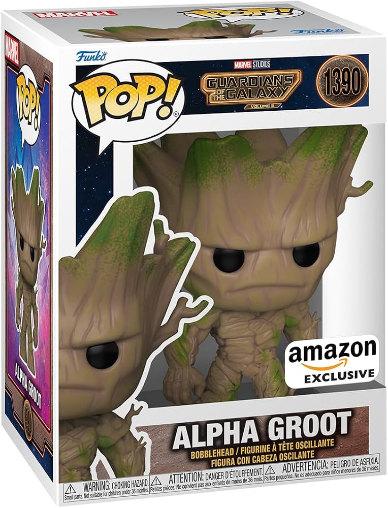 Funko POP - Marvel Vinyl Figure - Alpha Groot 1390 Amazon