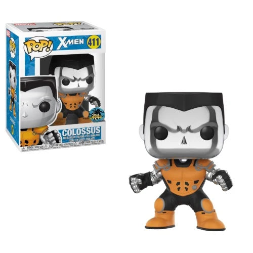 Funko POP - Marvel Vinyl Figure - Colossus Chrome 411 Comikaze