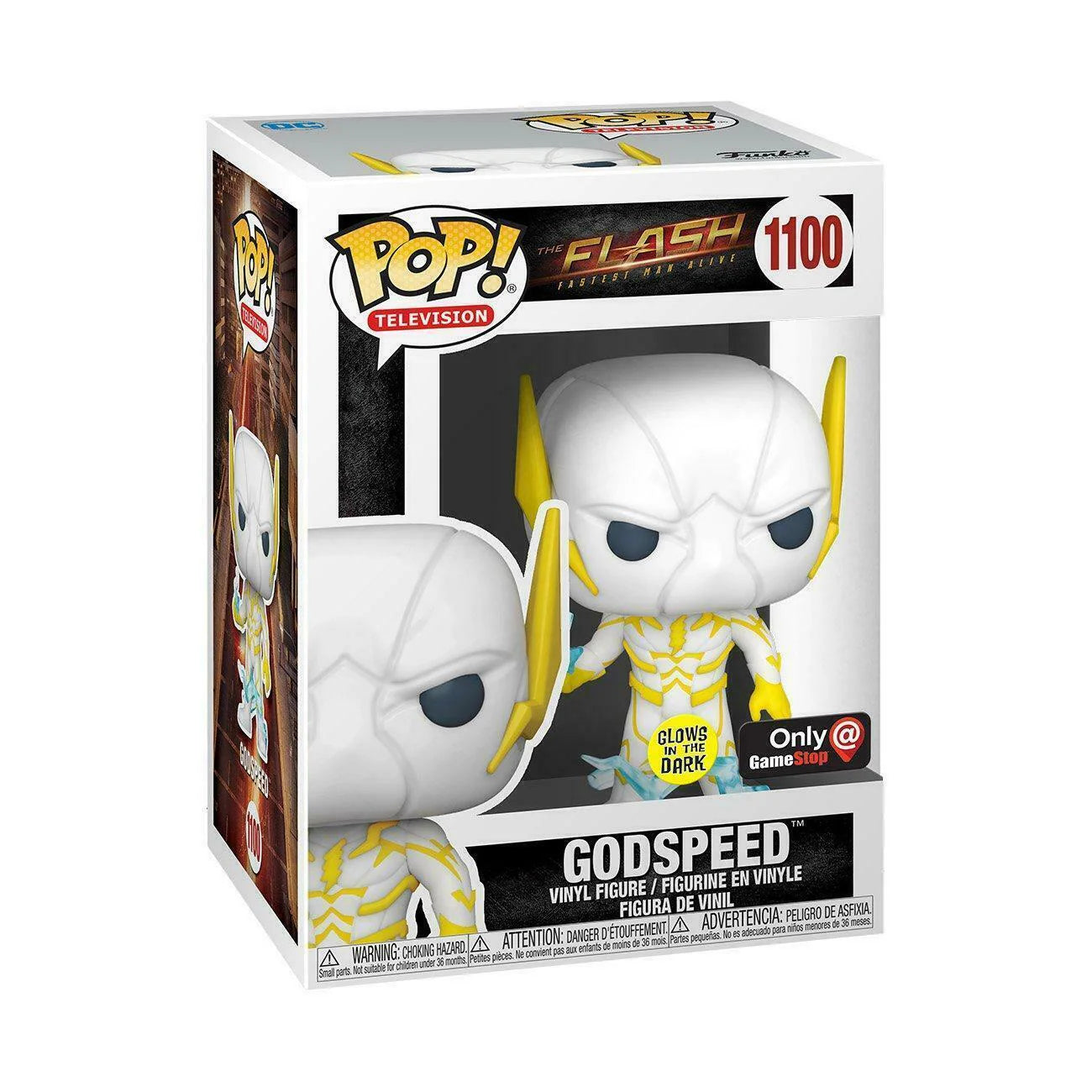 Funko Pop - The Flash Vinyl Figure - Godspeed Glow 1100 Gamestop