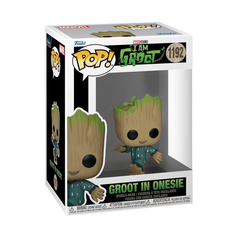 Funko POP - Marvel Vinyl Figure - Groot In Onesie 1192