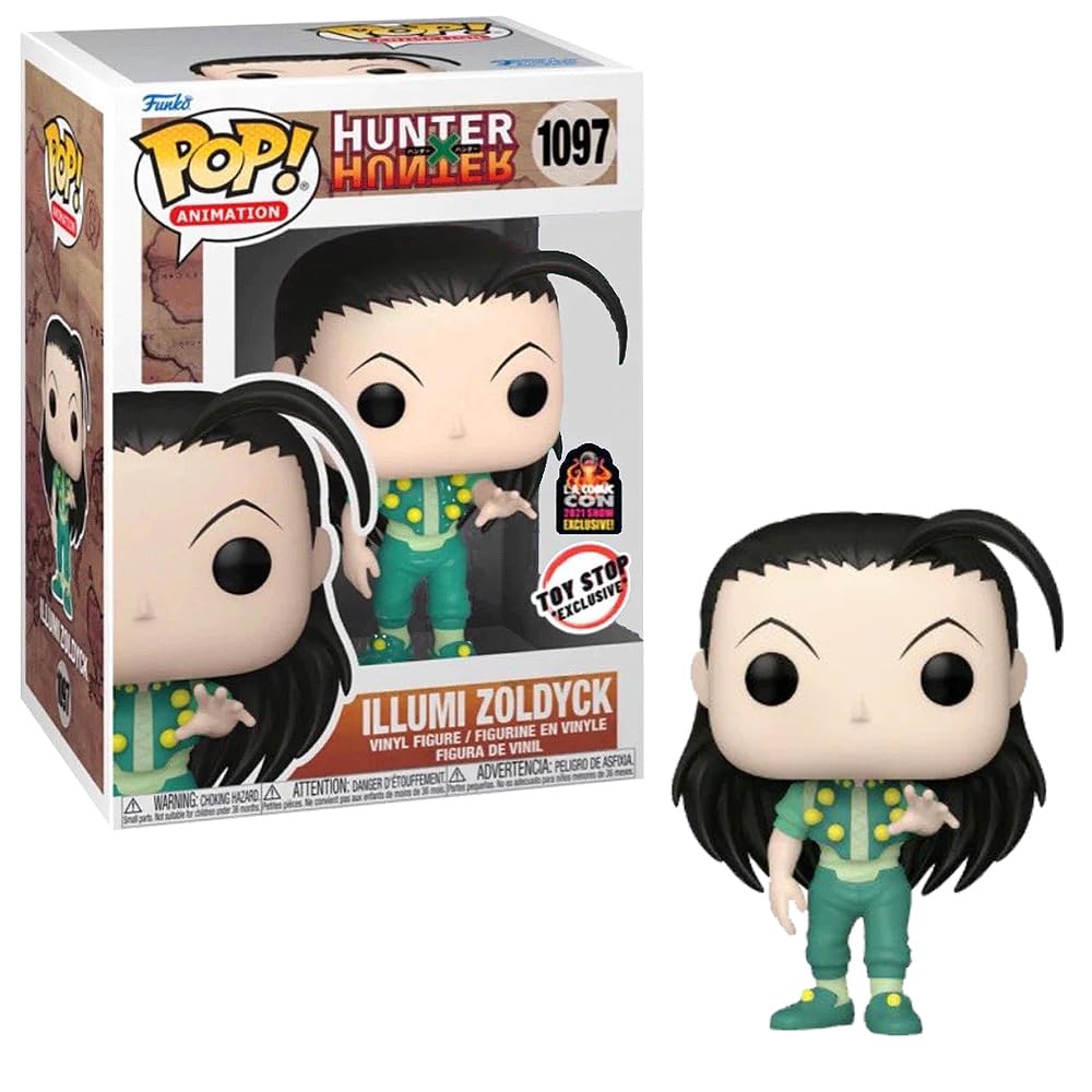 Funko Pop - Hunter X Hunter Vinyl Figure - Illumi Zoldyck 1097 Toy Stop