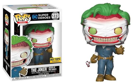 Funko POP - DC Vinyl Figure - The Joker Death Of The Family 273 Hot Topic