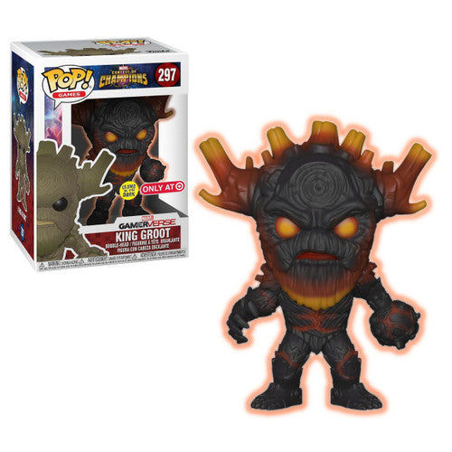 Funko POP - Marvel Vinyl Figure - King Groot Glow 297 Target
