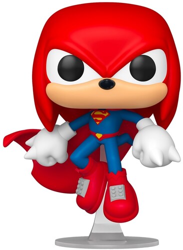 Funko Pop - DC x Sonic Vinyl Figure - Knuckles as Superman 596
