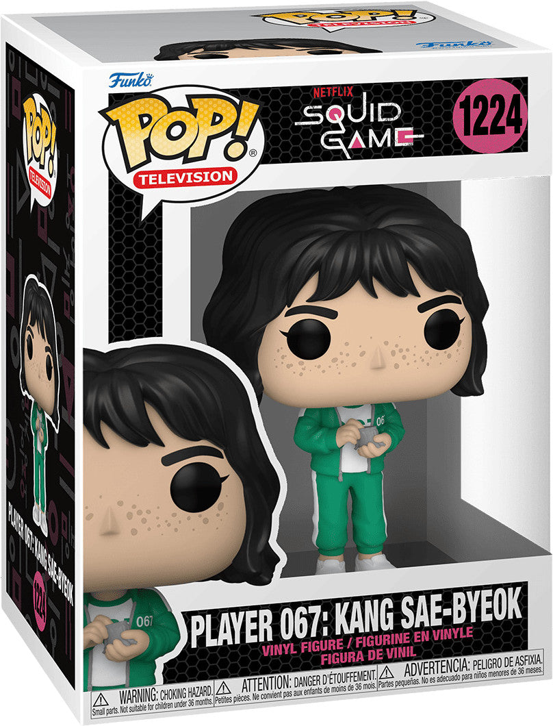 Funko Pop - Squid Game Vinyl Figure - Player 067: Kang Sae-Byeok 1224