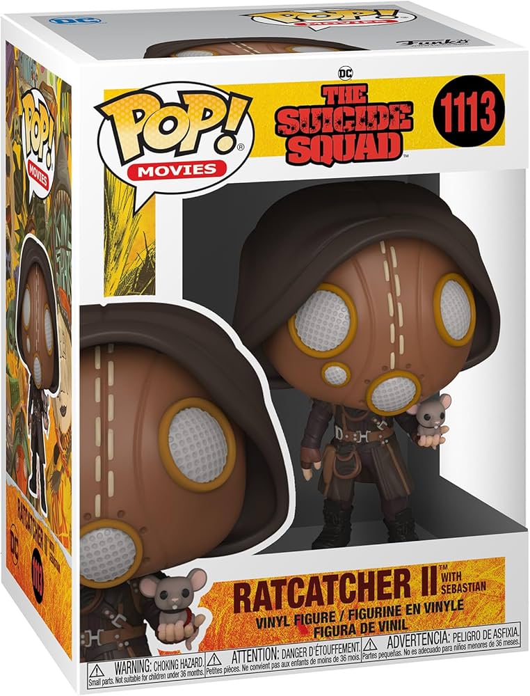 Funko Pop - Suicide Squad Vinyl Figure - Ratcatcher II With Sebastian 1113