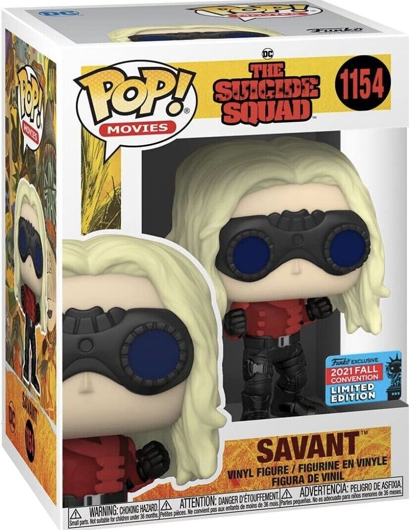 Funko Pop - Suicide Squad Vinyl Figure - Savant 1154 2021 Fall Convention
