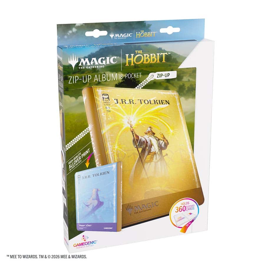 Gamegenic Zip-Up Album 18 Pkt MTG The Hobbit: Gandalf Goblin Bane & The Lord Of The Eagles