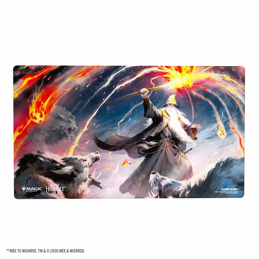 Gamegenic Shiny Play Mat MTG The Hobbit: Gandalf Shadow's Foe
