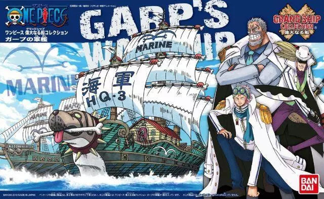 Model Kit - Bandai One Piece Grand Ship Collection - Garp's Marine