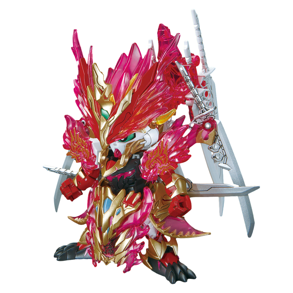 Gunpla Model Kit Bandai - Gundam World Heroes Sun Quan Gundam Astray He Yan Xiang Hu SD 29