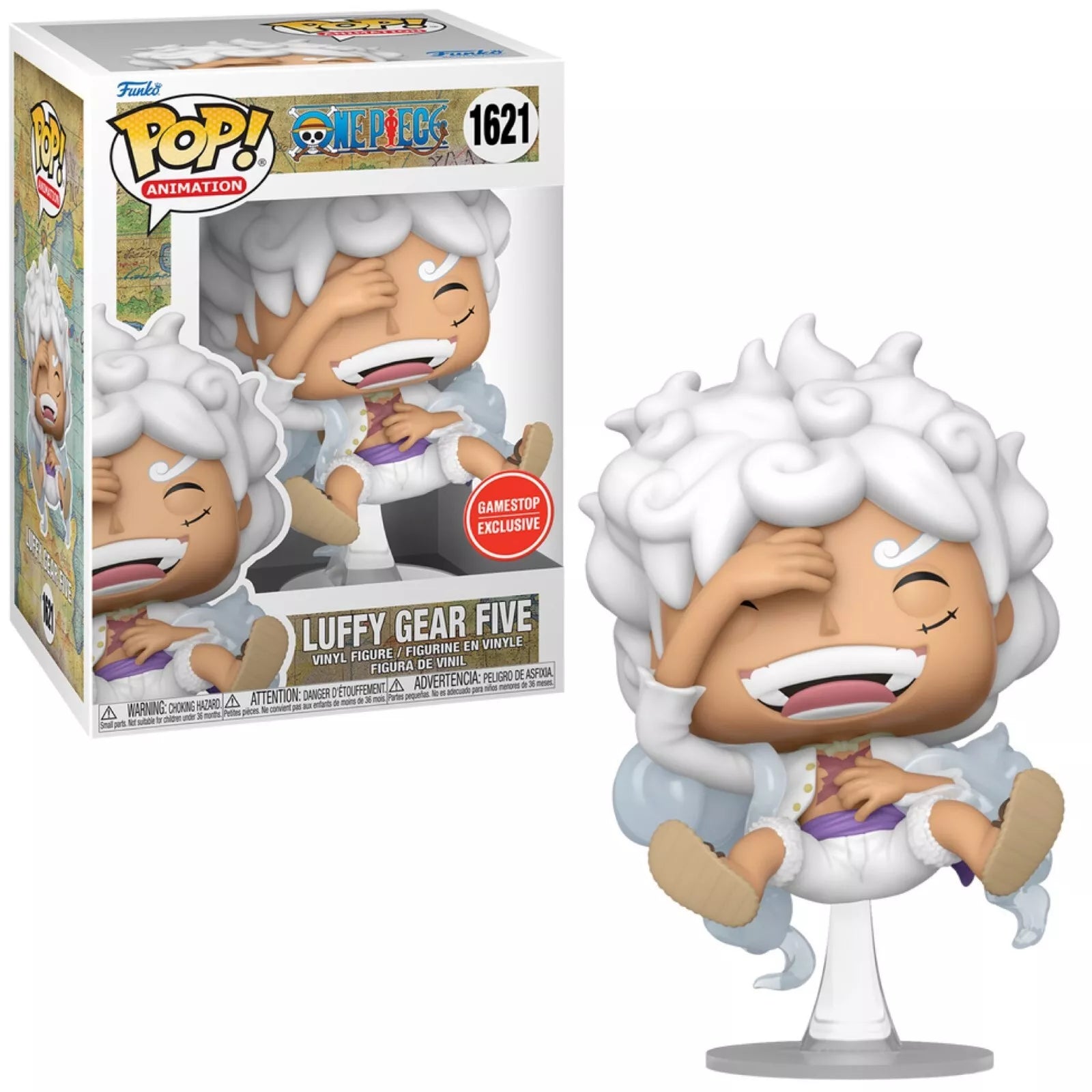 Funko POP - One Piece Vinyl Figure -  Luffy Gear Five 1621 (Gamestop)