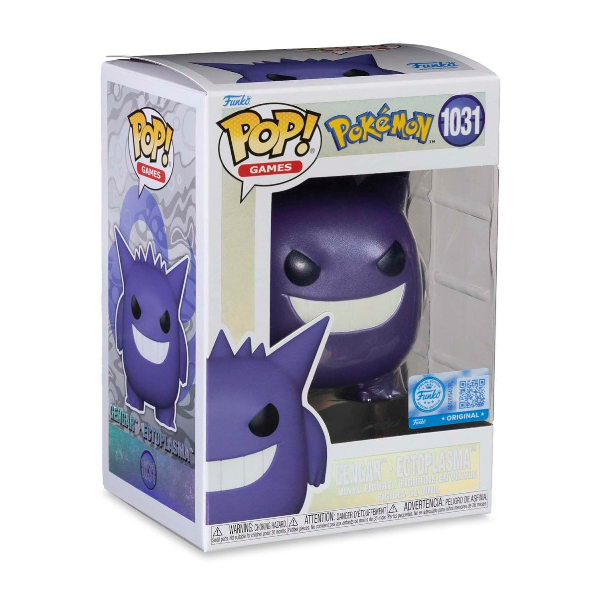 Funko Pop - Pokemon Vinyl Figure - Gengar Pearlescent 1031 Pokemon Center