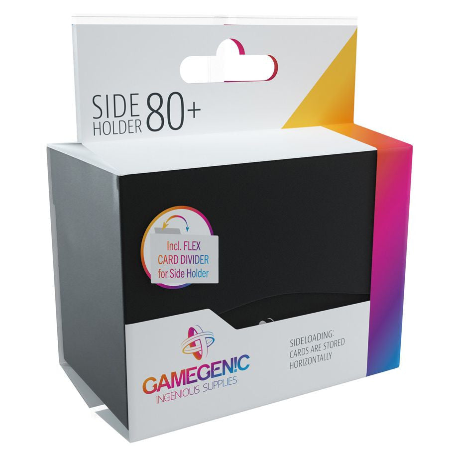 Deck Box - GameGenic Side Holder 80+ - Black