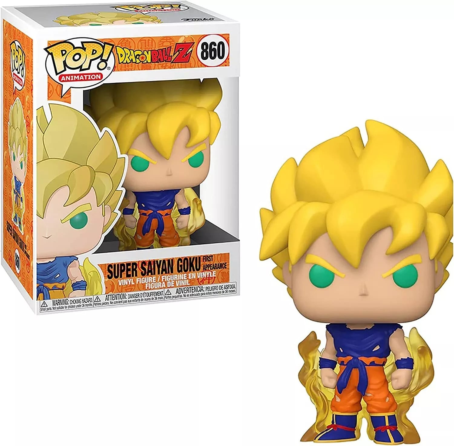 Funko POP - DBZ Vinyl Figure - Super Saiyan Goku First Appearance 860