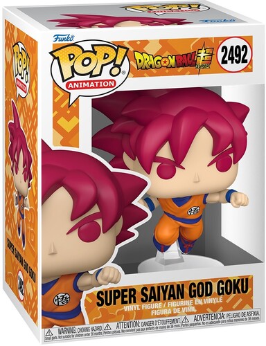 Funko Pop - Dragon Ball Super Vinyl Figure - Super Saiyan God Goku 2492