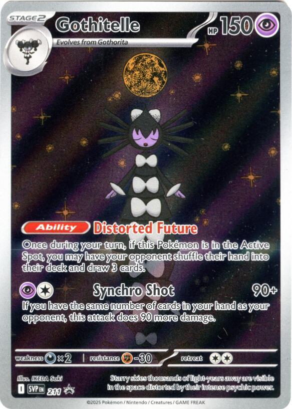 Gothitelle - SVP211 Black Star Promo Pokemon - NM/MINT