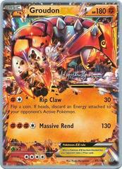 Groudon EX - 85/160 World Championship Promo Pokemon - NM/LP