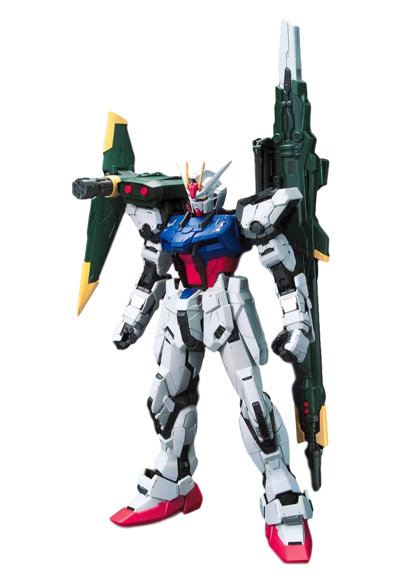 Gunpla Model Kit 1/60 Bandai - Gundam Perfect Strike PG GAT-X105+AQM/E-YM1