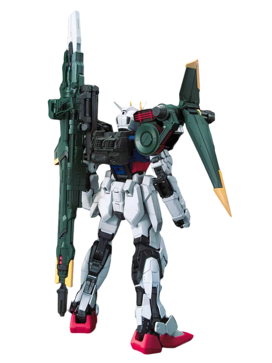 Gunpla Model Kit 1/60 Bandai - Gundam Perfect Strike PG GAT-X105+AQM/E-YM1
